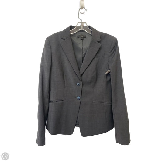 Blazer By Ann Taylor In Grey, Size: 6