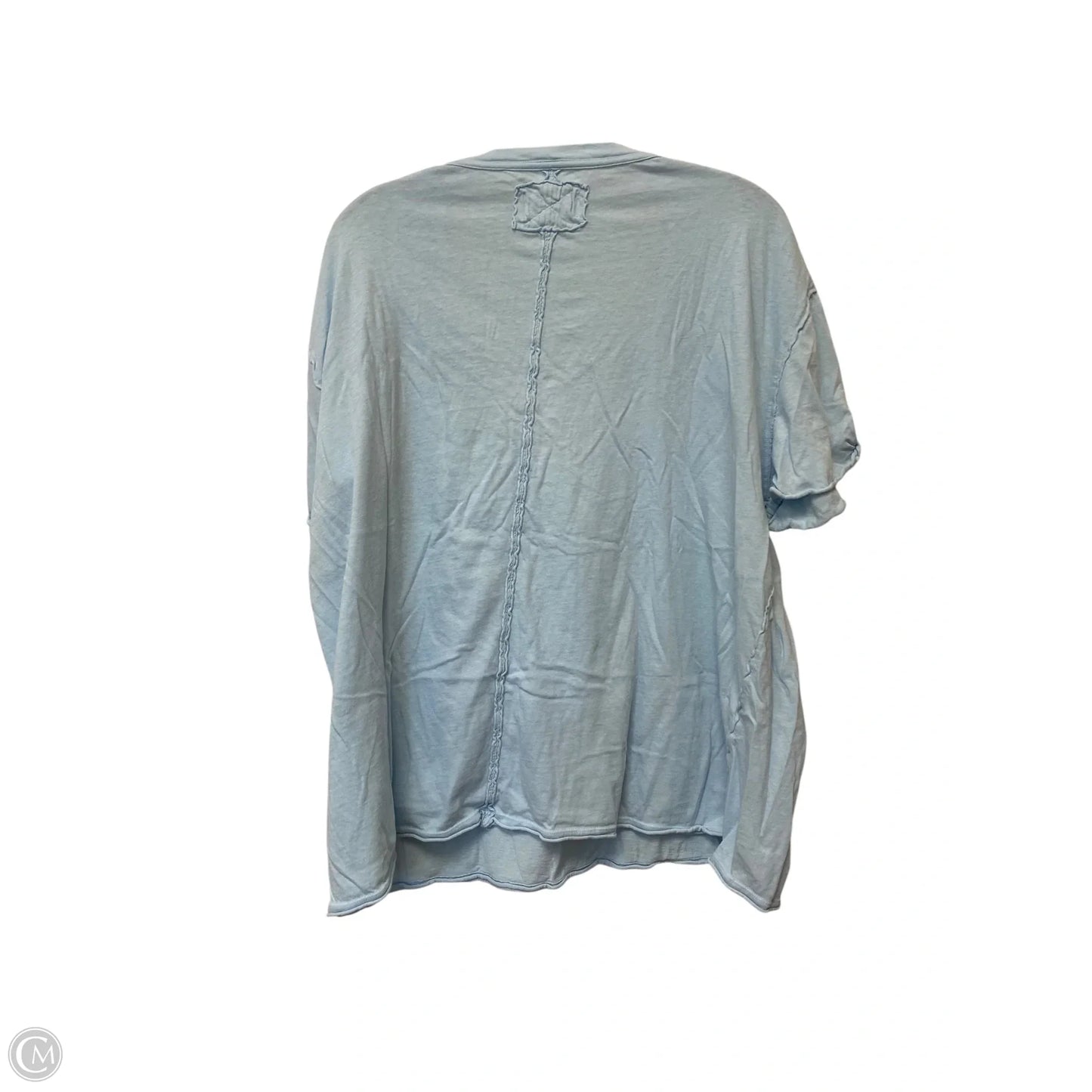 Top Short Sleeve By We The Free In Blue, Size: L