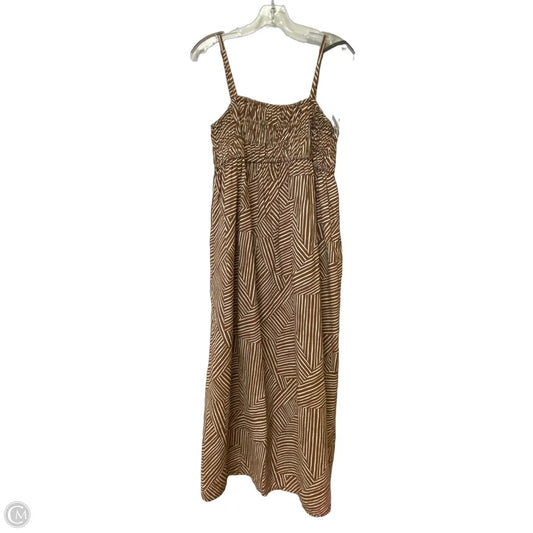 Dress Casual Maxi By A New Day In Brown, Size: M