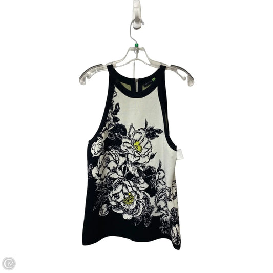 Top Sleeveless By White House Black Market In Black & White, Size: M