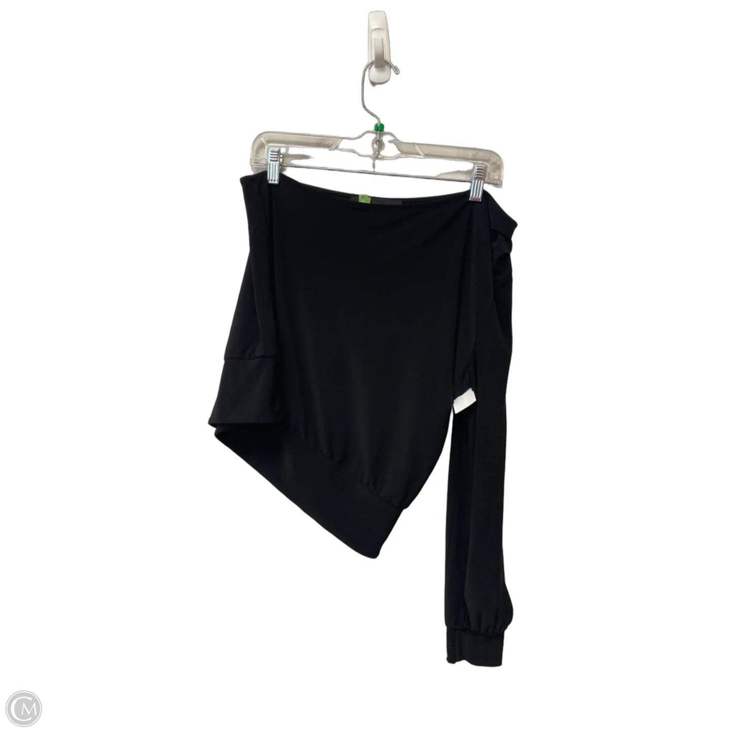 Top Long Sleeve By White House Black Market In Black, Size: M