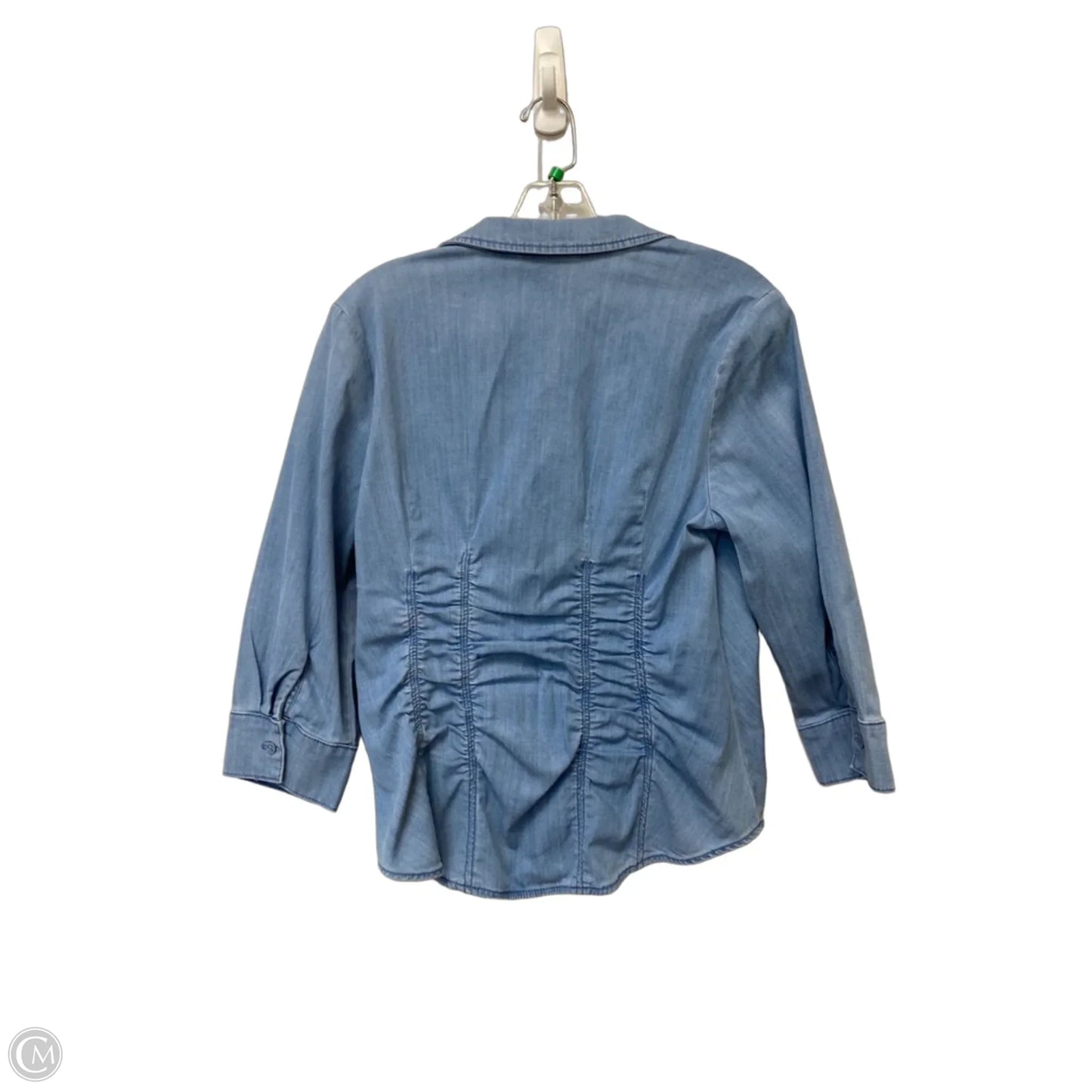 Jacket Denim By White House Black Market In Blue Denim, Size: 10