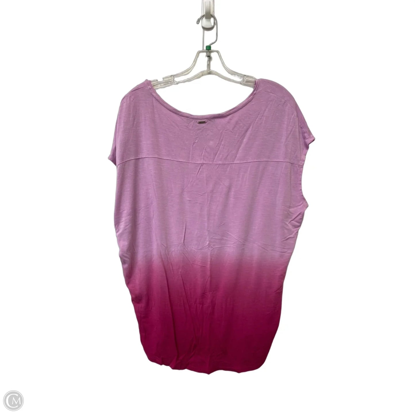 Top Short Sleeve By White House Black Market In Purple, Size: M