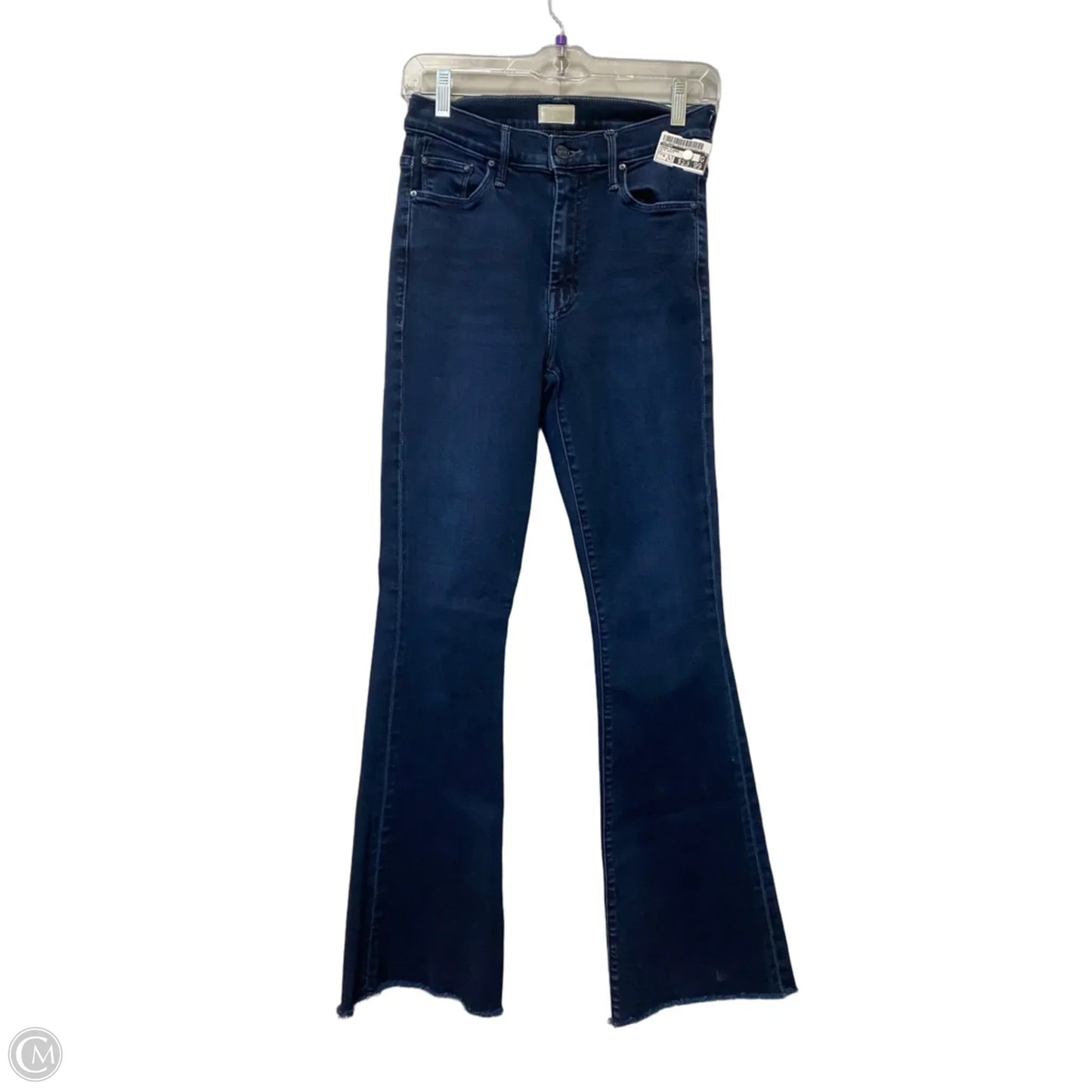Jeans Flared By Mother In Blue Denim, Size: 6