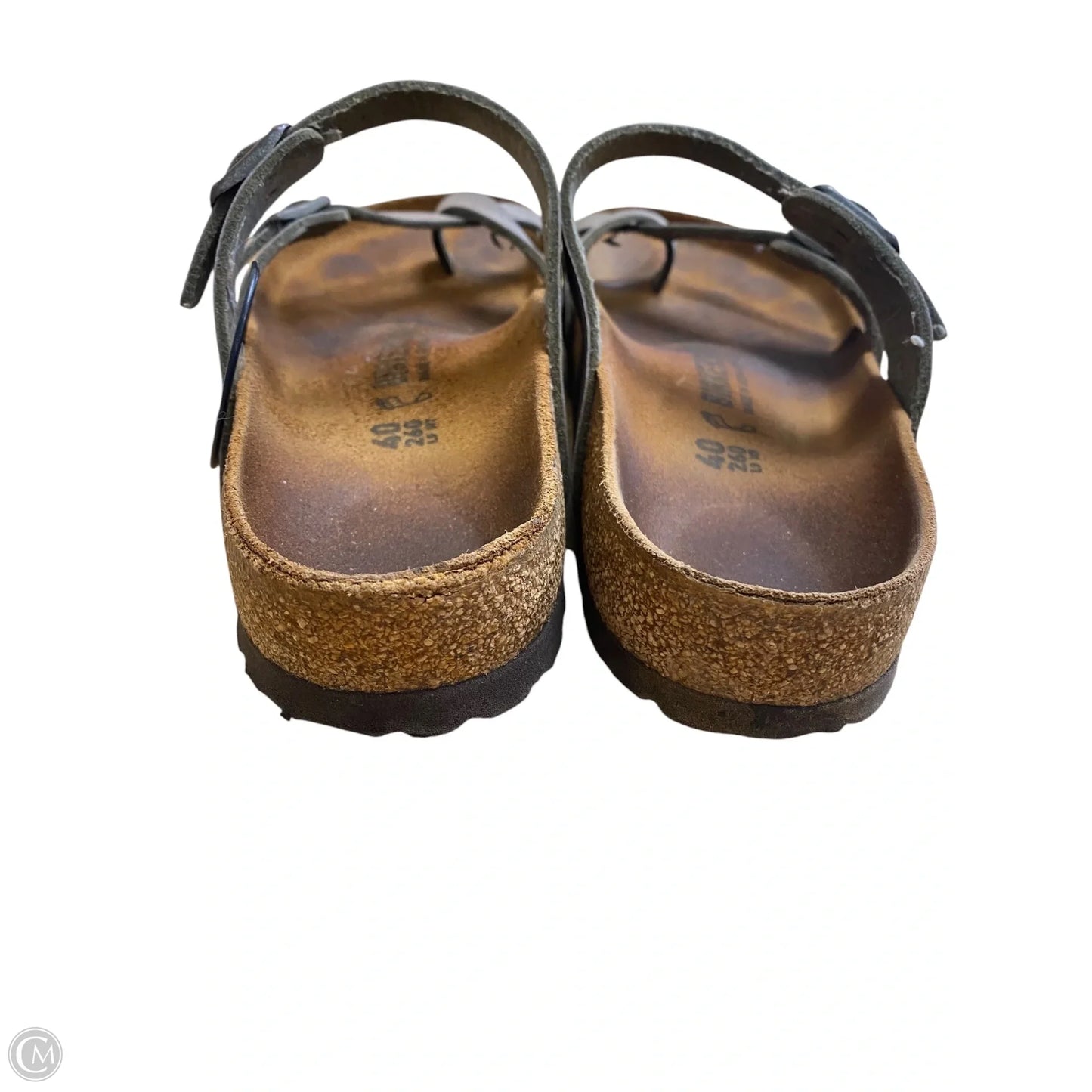 Sandals Flip Flops By Birkenstock In Brown, Size: 9