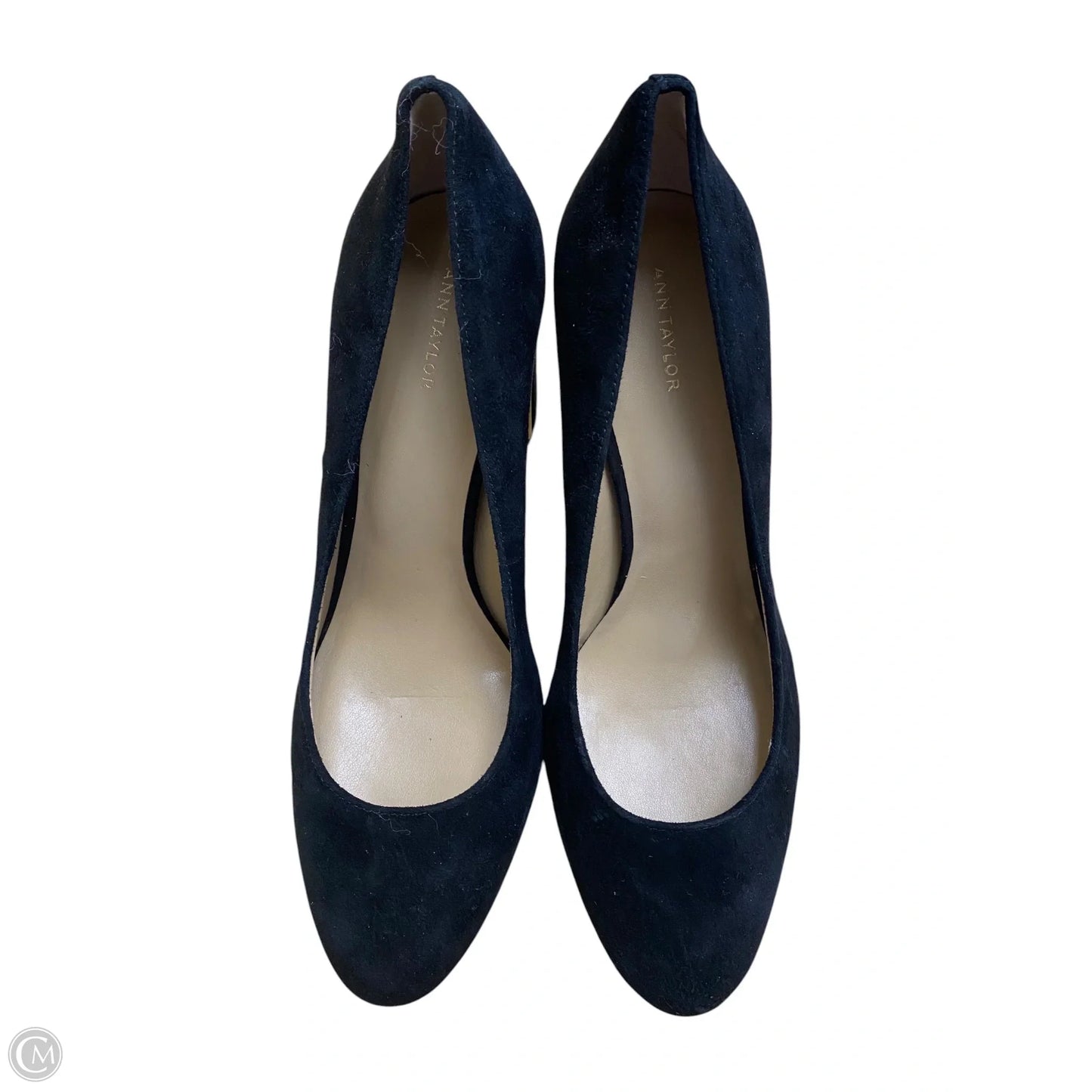 Shoes Heels Block By Ann Taylor In Black, Size: 8.5