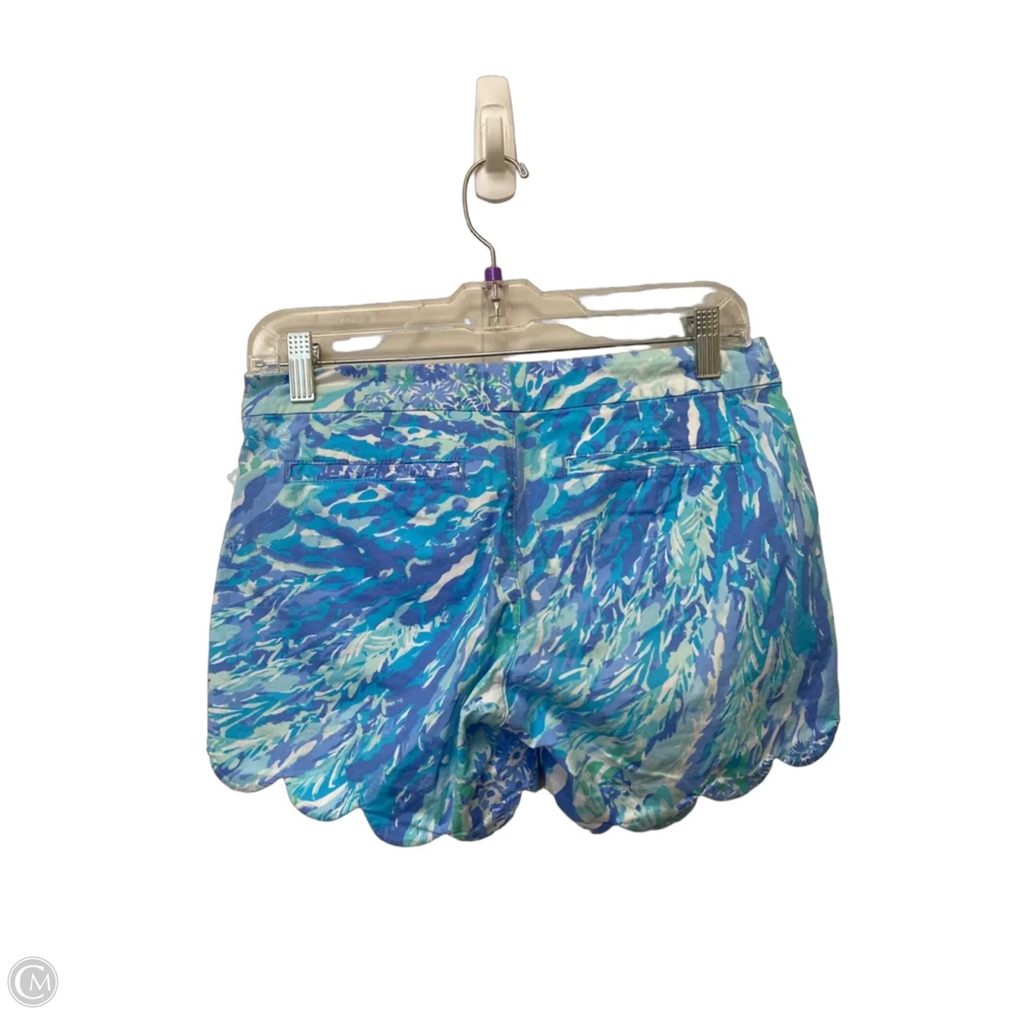 Shorts Designer By Lilly Pulitzer In Blue, Size: 0