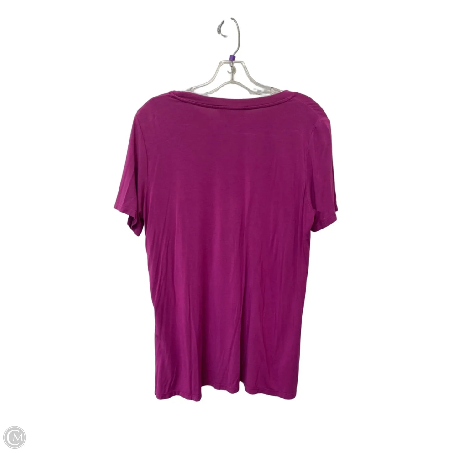 Top Short Sleeve By Johnny Was In Purple, Size: M