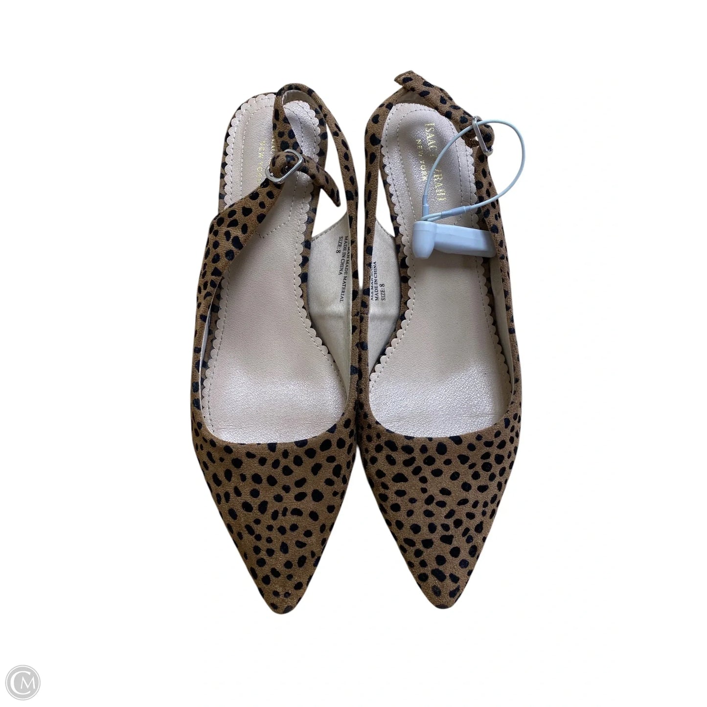 Shoes Heels Kitten By Isaac Mizrahi In Animal Print, Size: 8