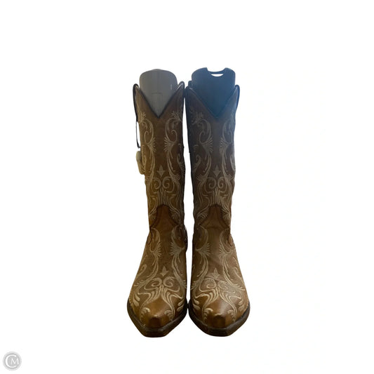 Boots Western By Cma In Brown, Size: 8.5