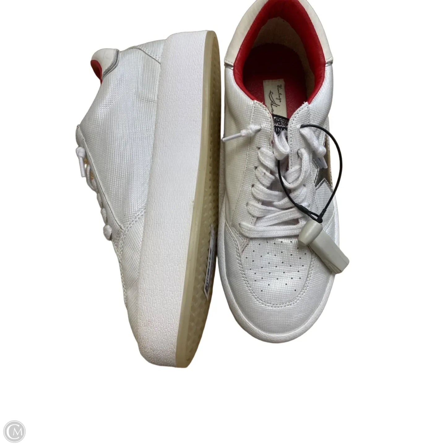 Shoes Sneakers By Vintage In White, Size: 10