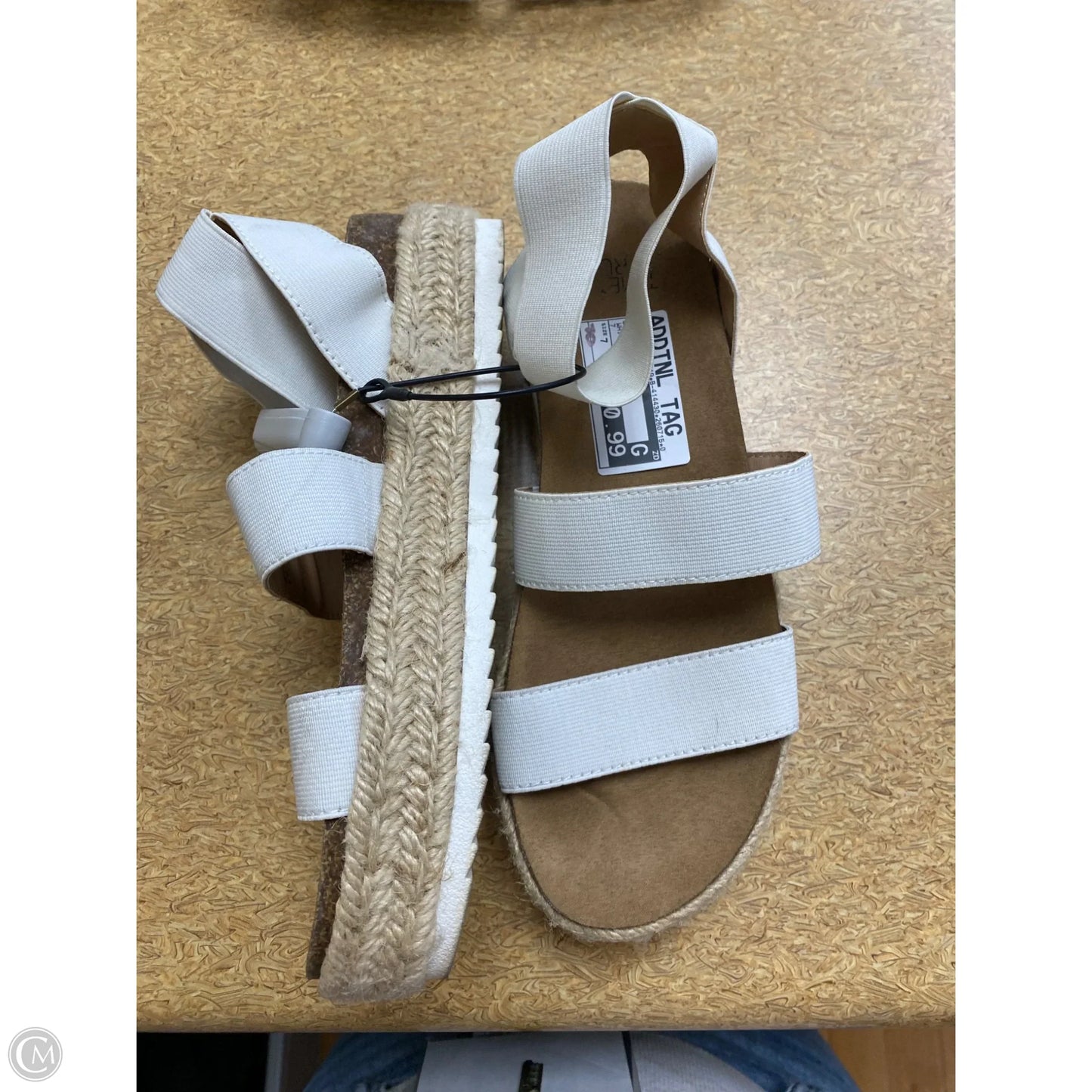 Shoes Flats By Time And Tru In White, Size: 7