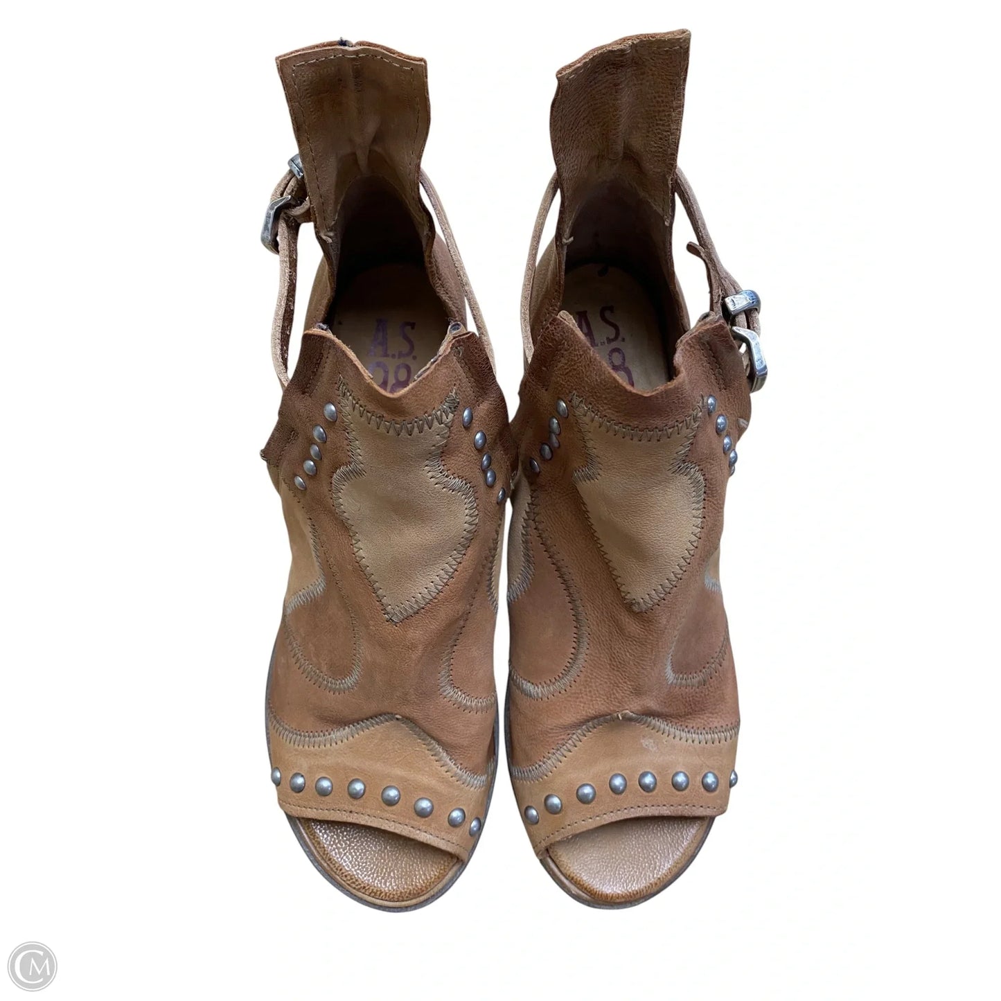 Shoes Flats By Clothes Mentor In Tan, Size: 9