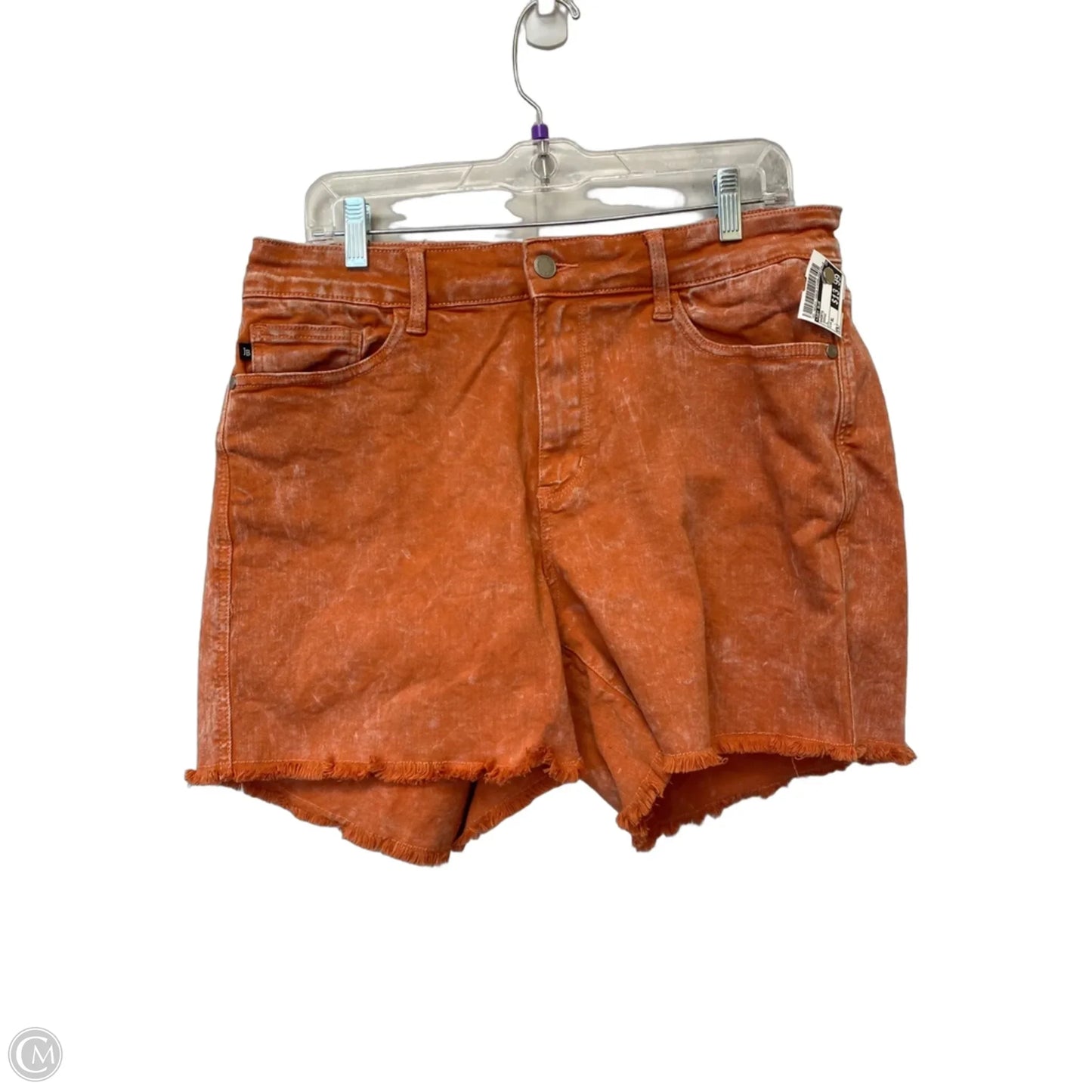 Shorts By Judy Blue In Orange, Size: Xl