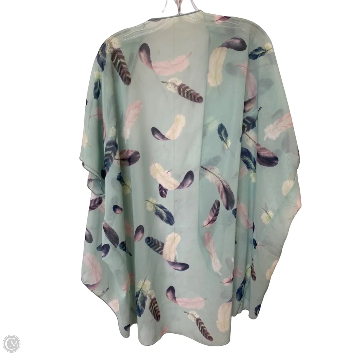 Shawl By Cme In Blue, Size: L
