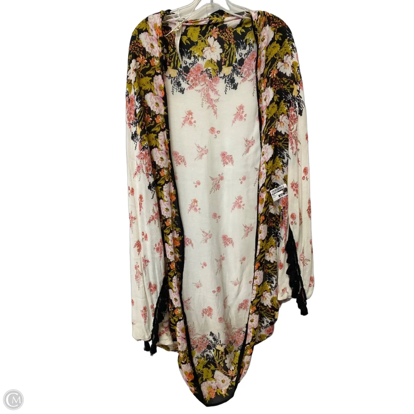 Shawl By Free People In Floral Print, Size: L