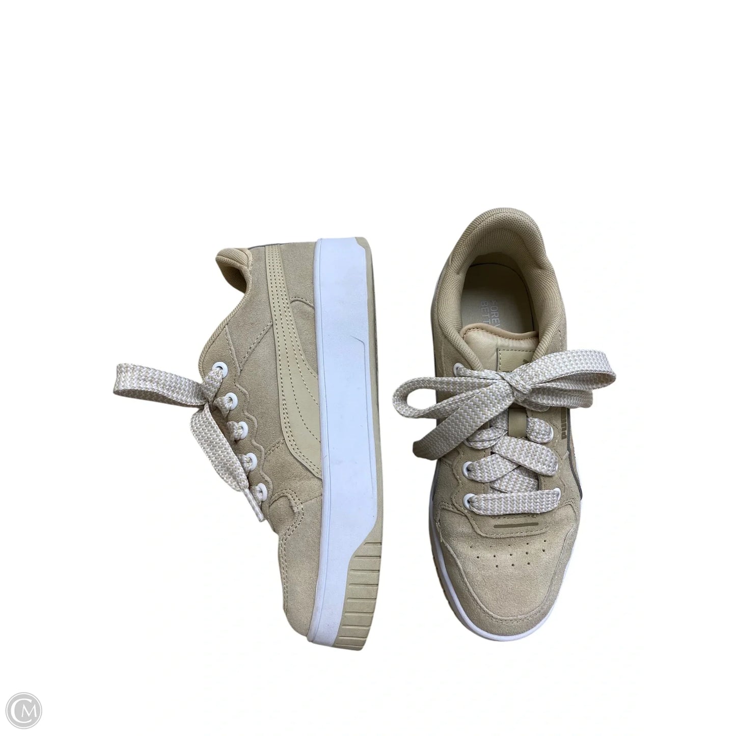 Shoes Sneakers By Puma In Beige, Size: 7
