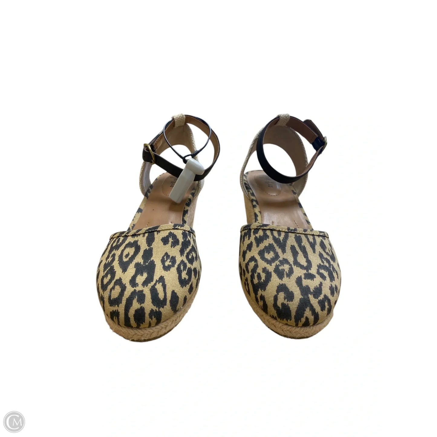 Shoes Heels Wedge By Style And Company In Animal Print, Size: 6.5