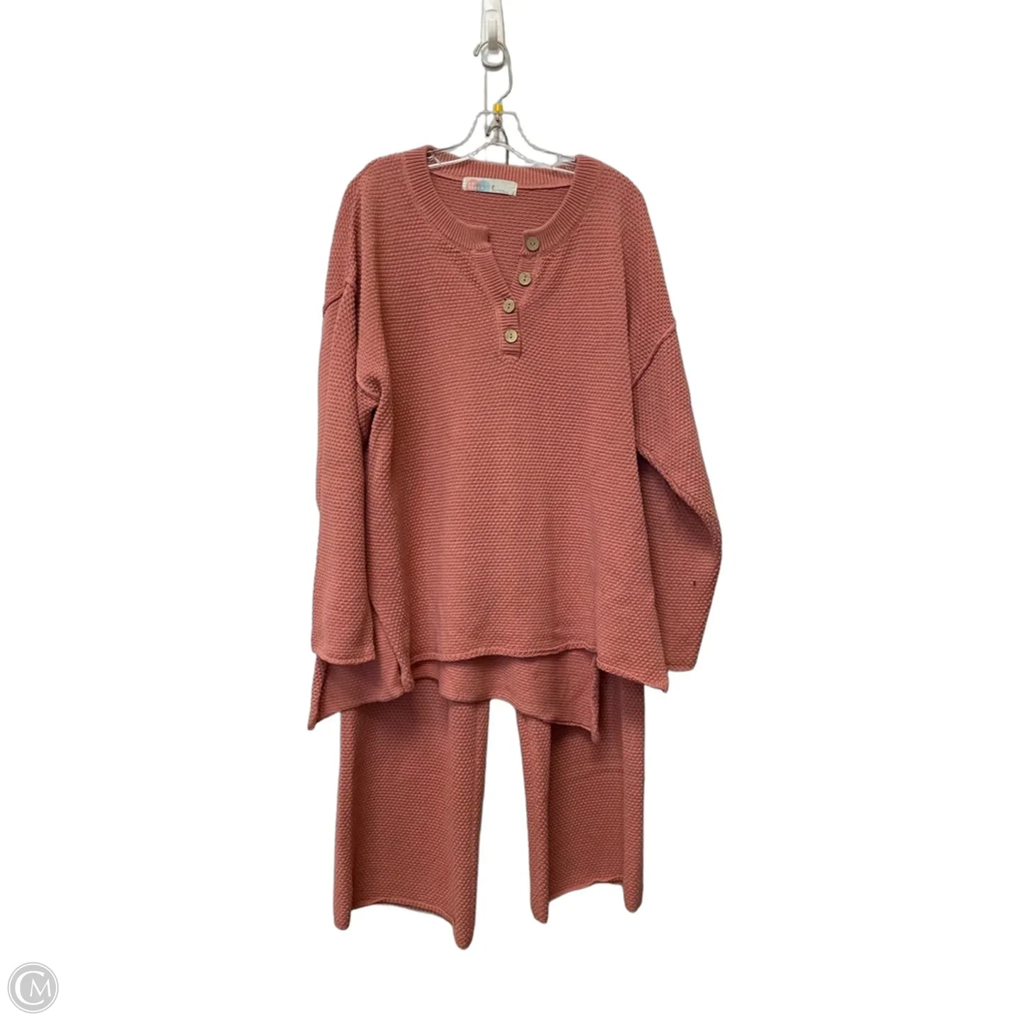 Pants Set 2pc By Free People In Pink, Size: M