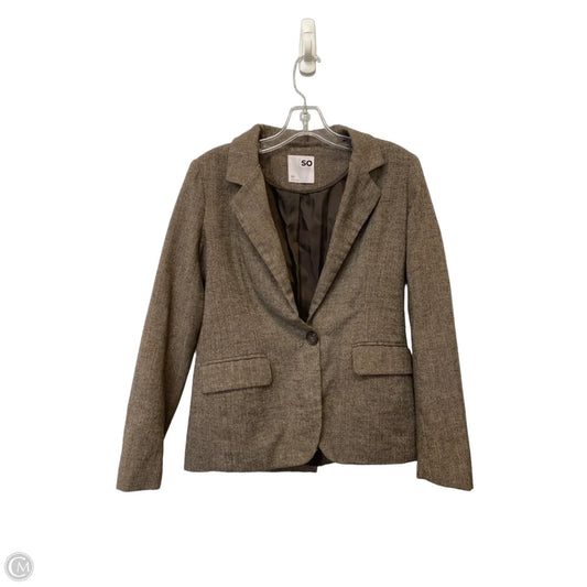 Blazer By So In Brown, Size: Xs