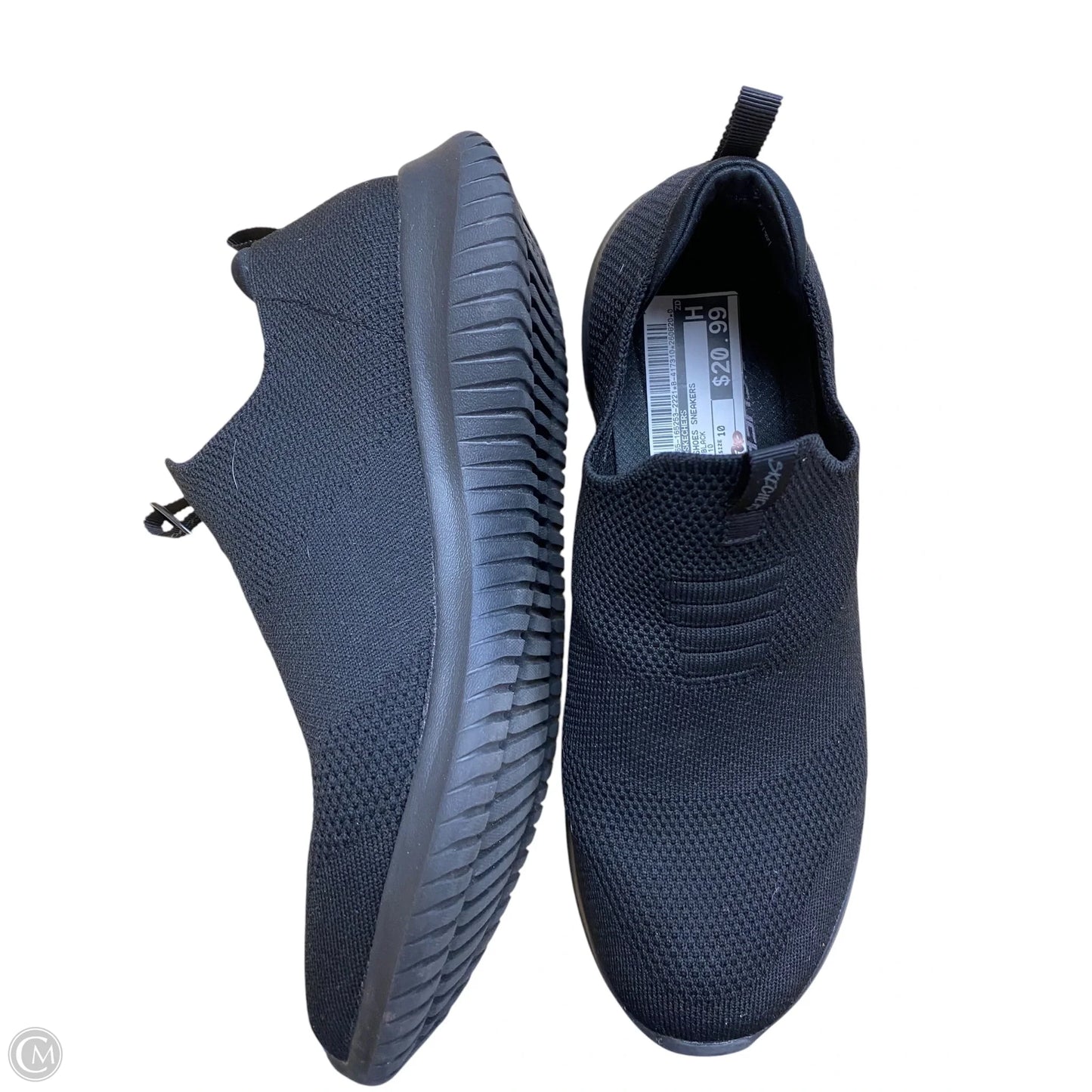 Shoes Sneakers By Skechers In Black, Size: 10