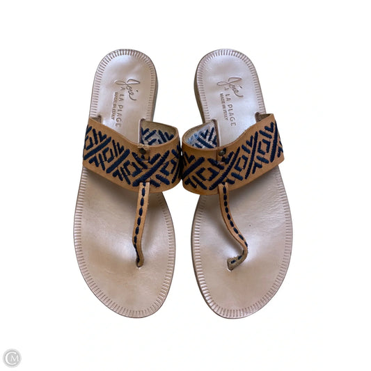 Shoes Flats By Joie In Black & Brown, Size: 9