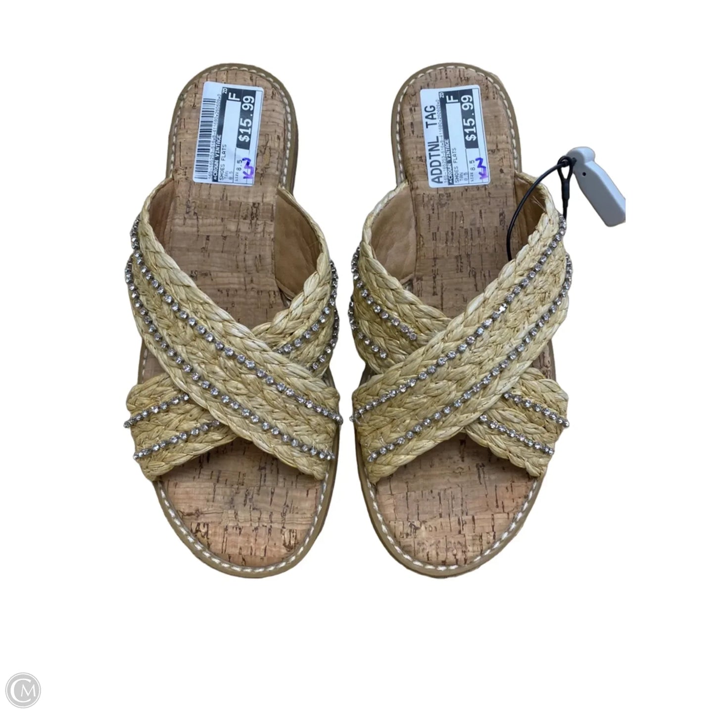 Shoes Flats By Crown Vintage In Tan, Size: 8.5