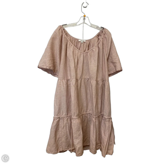 Dress Casual Short By Madewell In Pink, Size: 3x