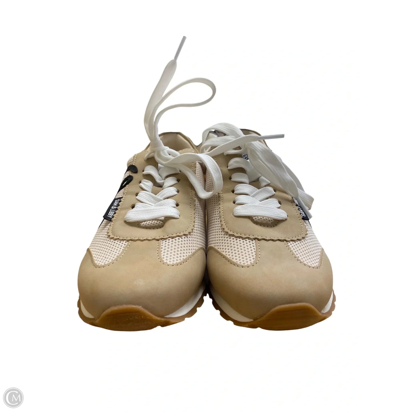 Shoes Sneakers By Sam And Libby In Tan, Size: 6.5