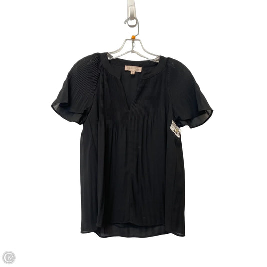 Top Short Sleeve By Philosophy In Black, Size: Xs