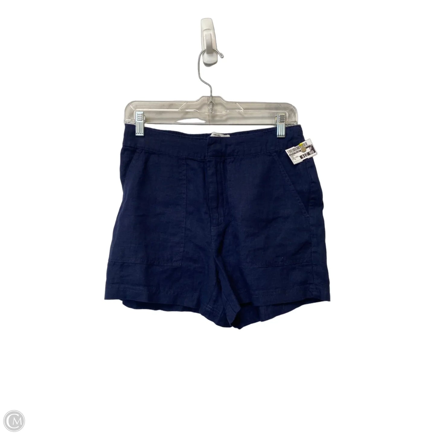 Shorts By Nicole Miller In Navy, Size: S