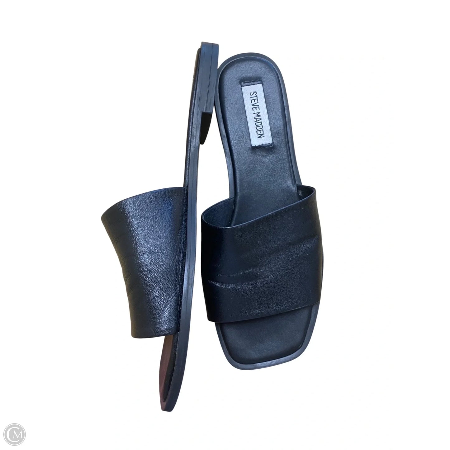 Shoes Flats By Steve Madden In Black, Size: 9.5