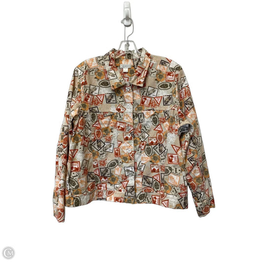 Jacket Other By Christopher And Banks In Multi-colored, Size: L