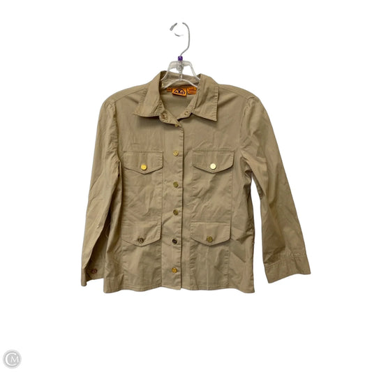 Top Long Sleeve Designer By Tory Burch In Beige, Size: 4