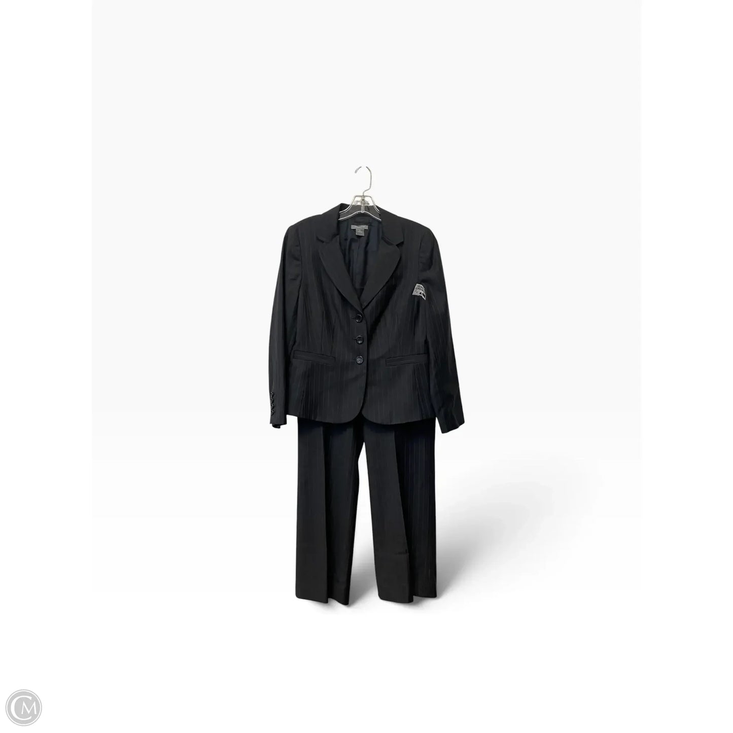 Pants Suit 2pc By Ann Taylor In Grey, Size: 10p