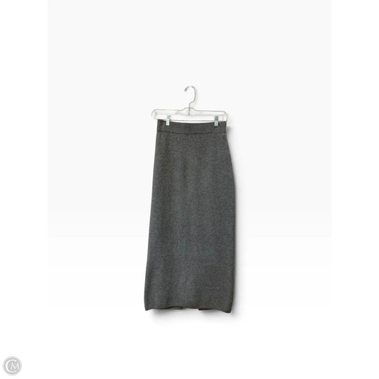 Skirt Maxi By A New Day In Grey, Size: S