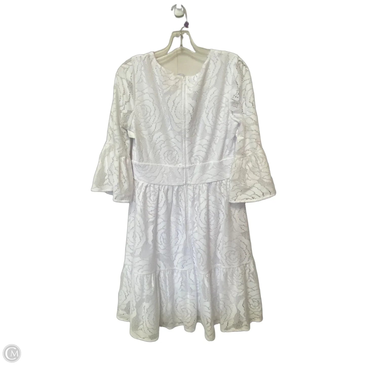 Dress Designer By Lilly Pulitzer In White, Size: 12