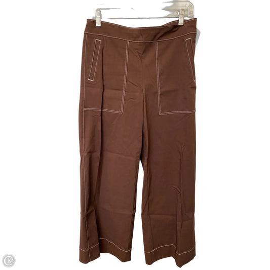 Pants Wide Leg By Chicos In Brown, Size: 6