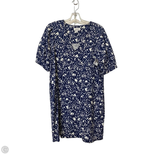 Dress Casual Short By Evereve In Blue, Size: M