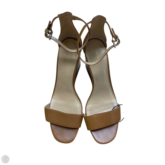 Shoes Designer By Michael Kors In Brown, Size: 9.5