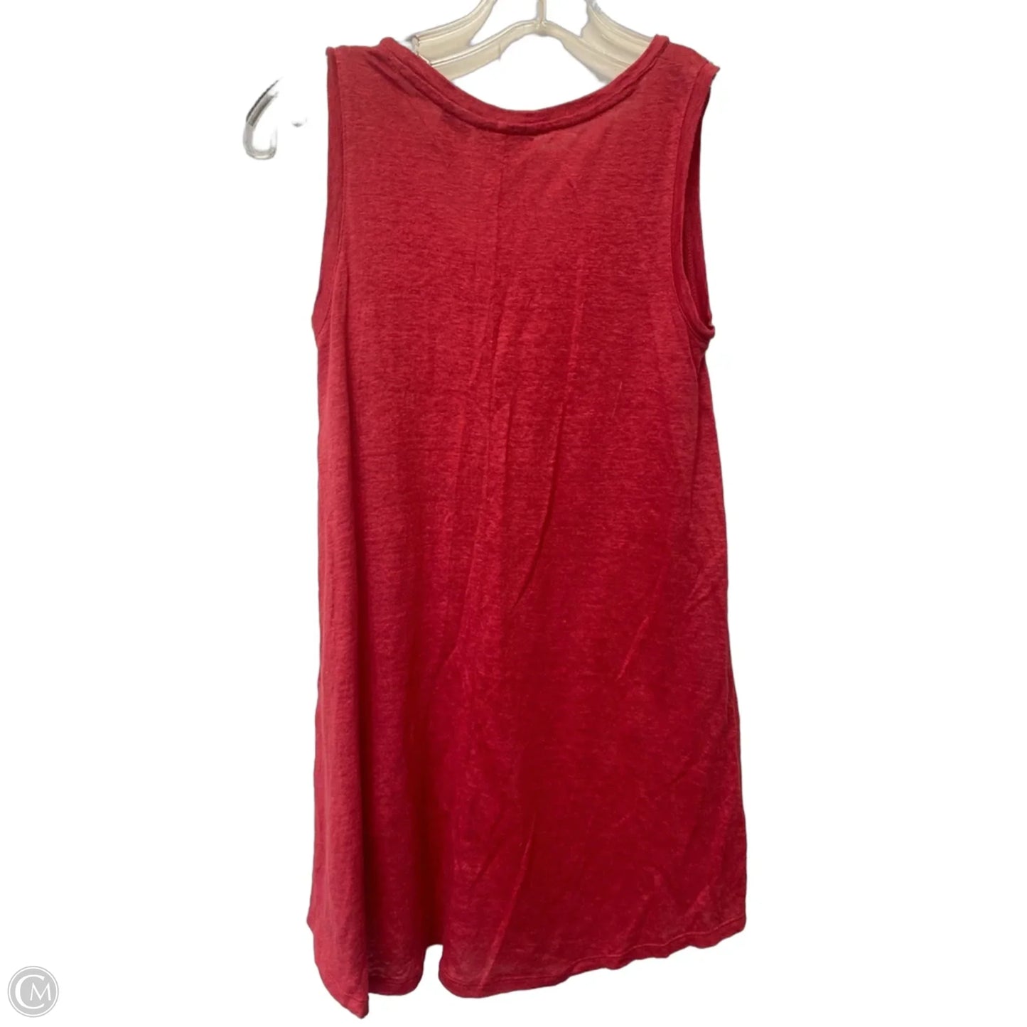 Top Sleeveless By Tahari In Red, Size: Xs