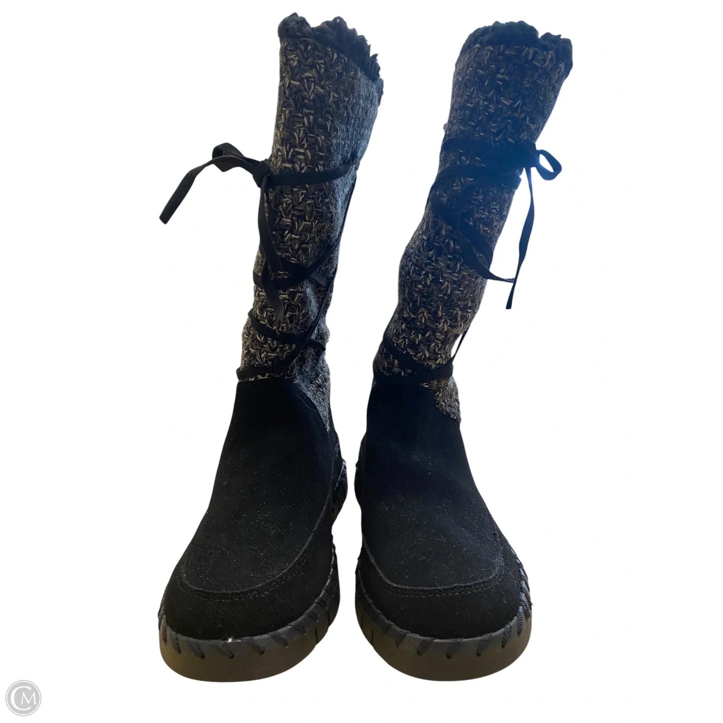 Boots Knee Flats By Muk Luks In Black, Size: 7.5