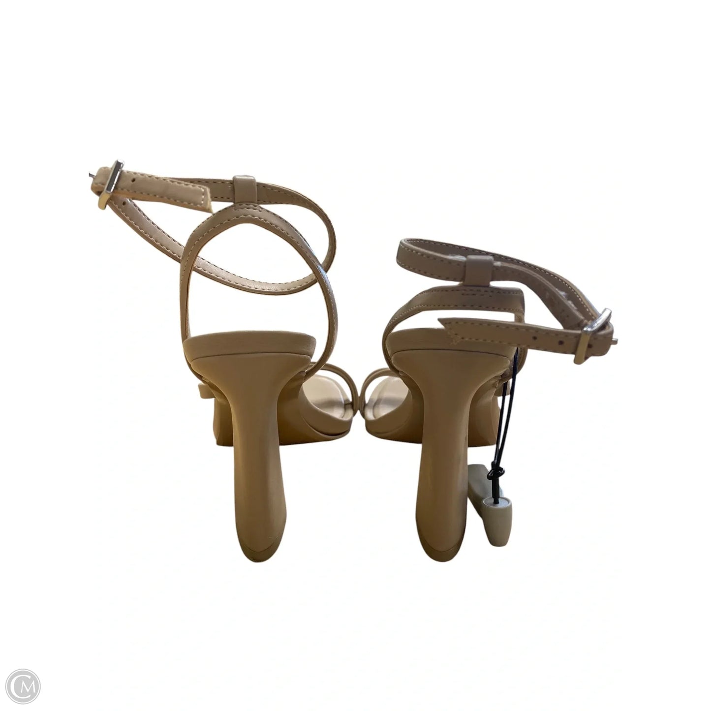 Shoes Heels Block By Mix No 6 In Cream, Size: 6