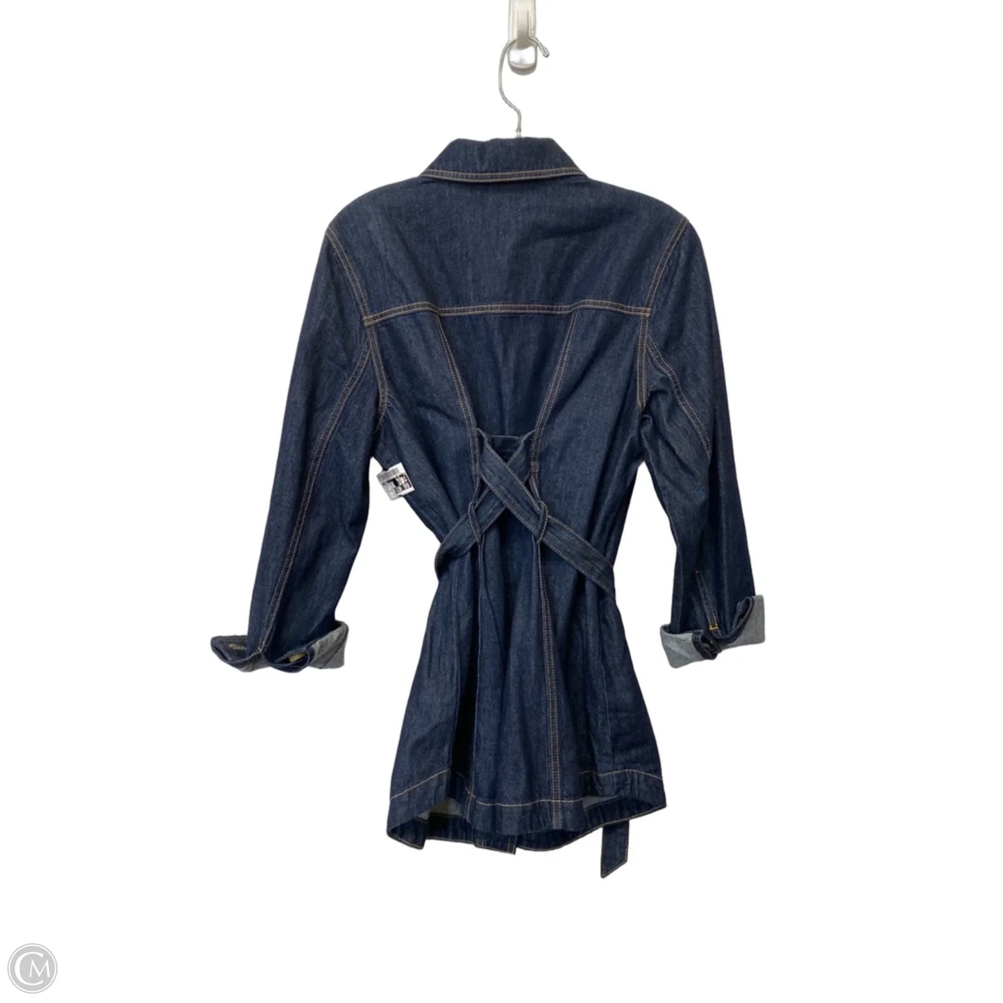 Jacket Denim By Cabi In Blue, Size: M