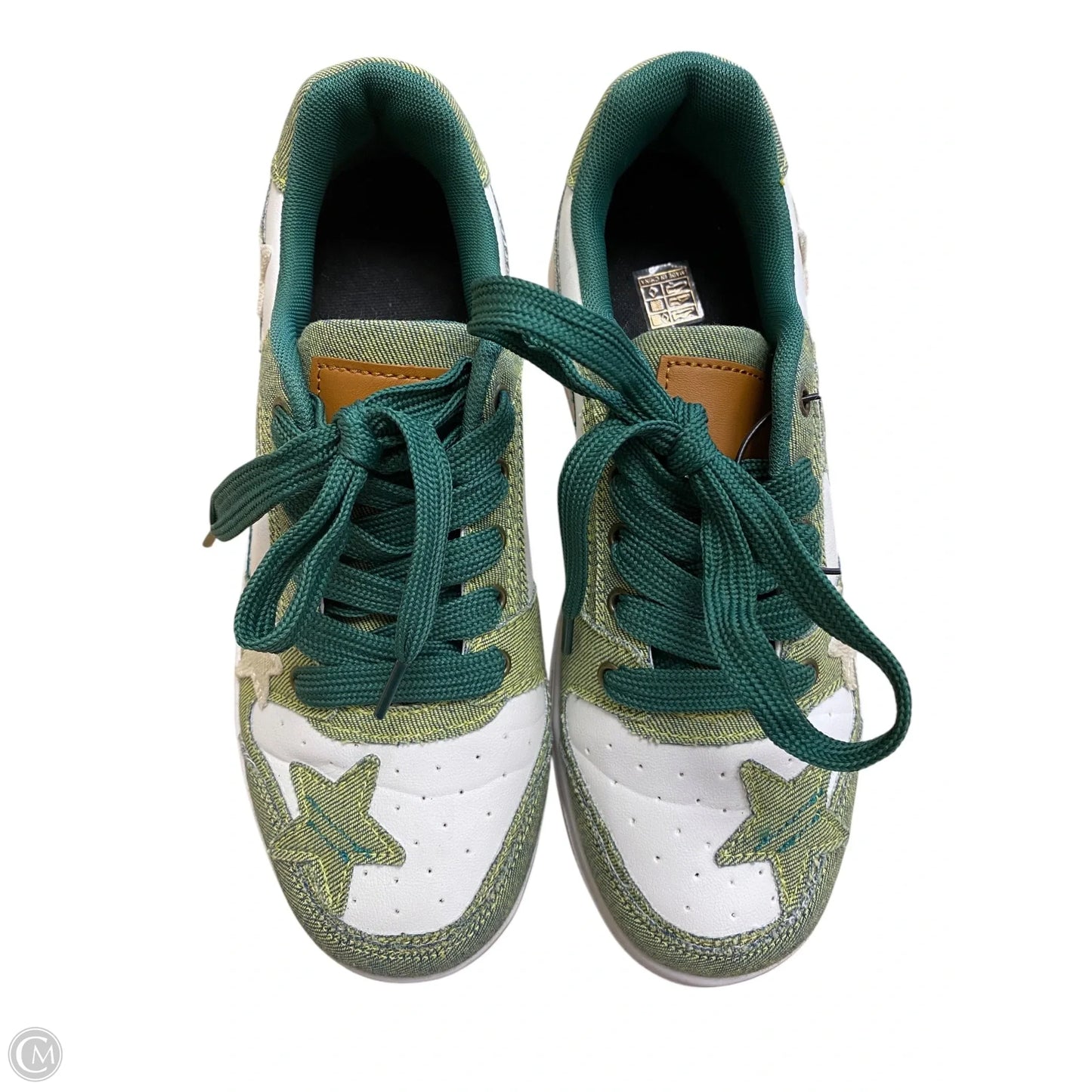 Shoes Flats By Clothes Mentor In Green, Size: 11