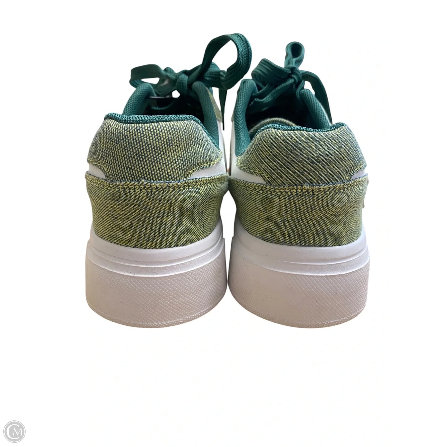 Shoes Flats By Clothes Mentor In Green, Size: 11