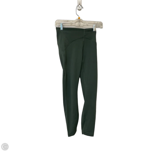 Athletic Leggings By Lululemon In Green, Size: S