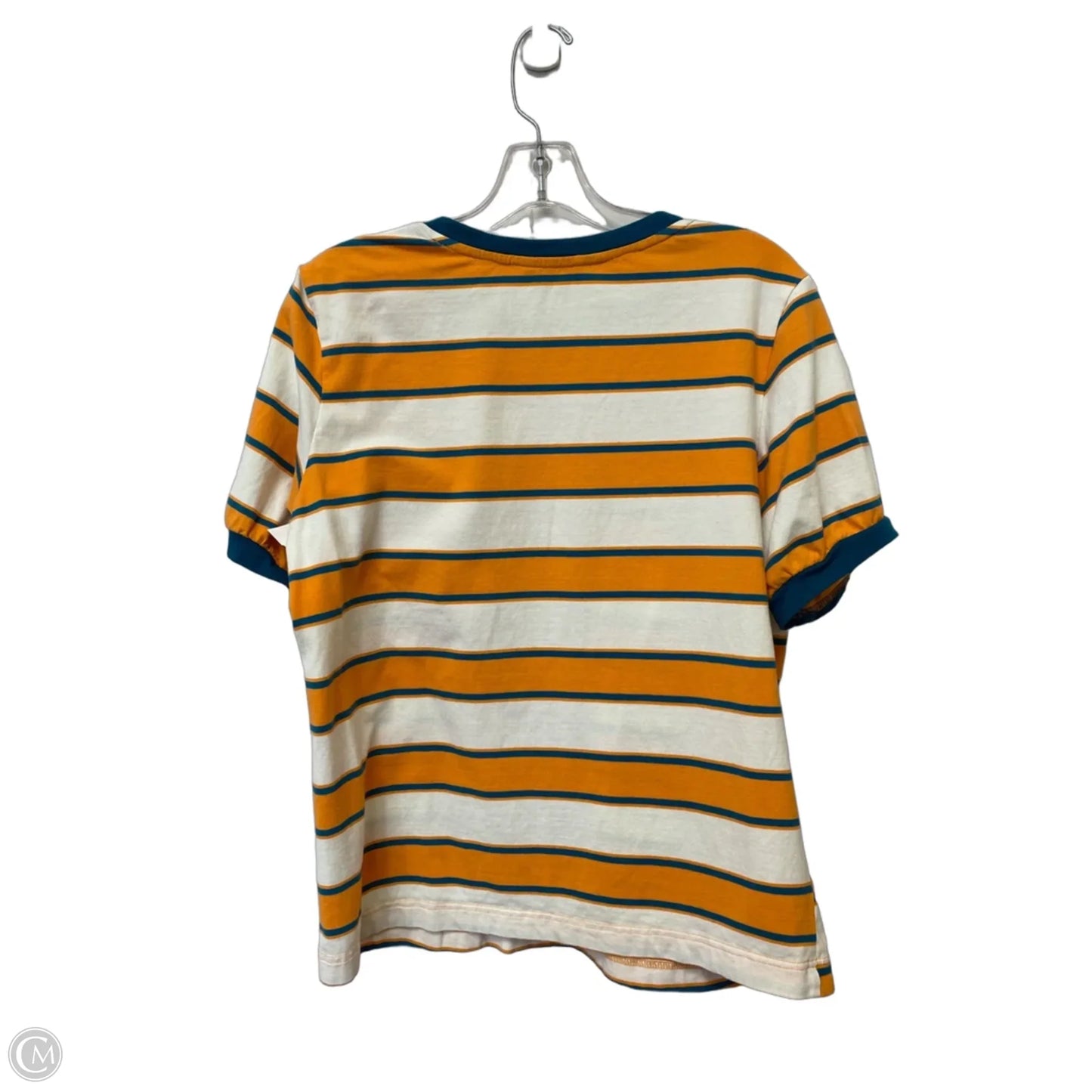 Top Short Sleeve By Dokotoo In Orange, Size: M