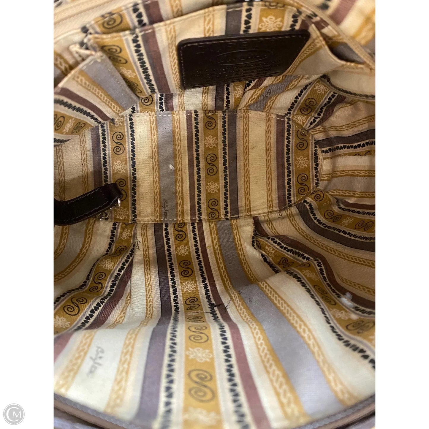 Handbag Leather By Brighton, Size: Small