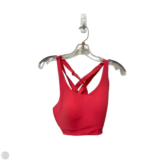 Athletic Bra By Lululemon In Pink, Size: L